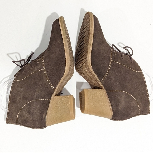 Tamaris olive green suede booties size 38 - Picture 6 of 12